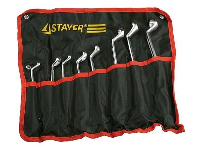 Лот: 11278471. Фото: 1. Набор Ключи Stayer "Мастер" накидные... Ручной инструмент