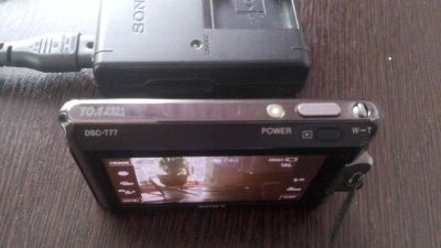 Лот: 6766191. Фото: 1. Sony Cyber-shot DSC-T77. Цифровые компактные