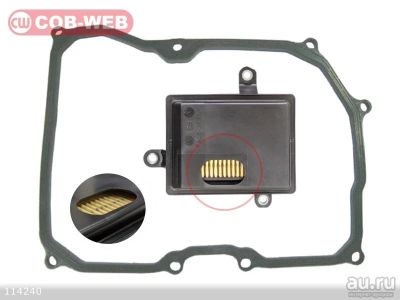 Лот: 18131391. Фото: 1. Фильтр АКПП 114240 cob-web 09G... Расходные материалы