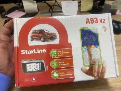 Лот: 21064060. Фото: 1. Сигнализация новая Starline A93... Автомобильные сигнализации