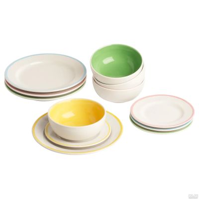 Лот: 13610015. Фото: 1. Тарелка/миска, 12 шт IKEA Икеа. Развивающие