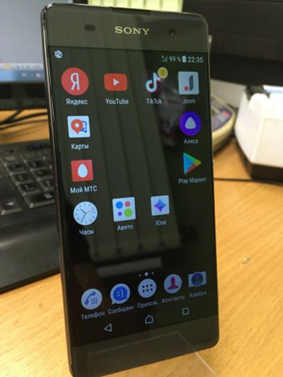 Лот: 16494619. Фото: 1. Смартфон Sony Xperia XA Dual SIM... Смартфоны