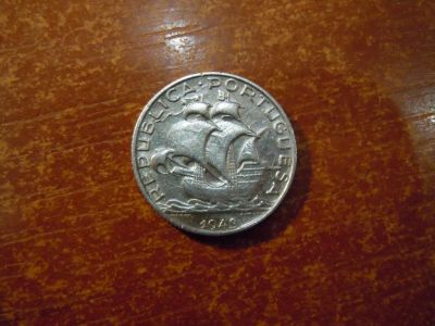 Лот: 25734155. Фото: 1. 2,5 эскудо 1943г Португалия, 3... Европа
