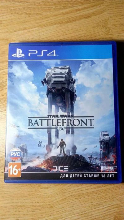 Лот: 9278191. Фото: 1. Star wars battlefront PS4 в отл... Игры для консолей