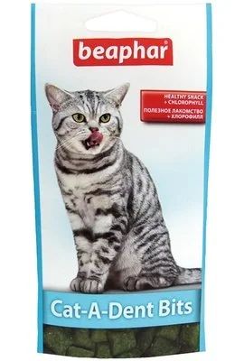 Лот: 16213482. Фото: 1. Подушечки (Беафар) Cat-a-Dent... Косметика для животных