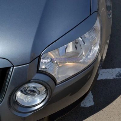 Лот: 16434107. Фото: 1. Реснички накладки на фары Skoda... Детали тюнинга