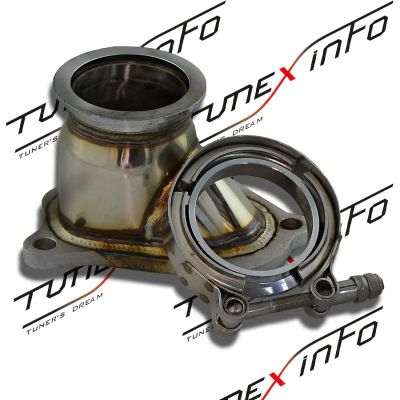 Лот: 20926939. Фото: 1. Фланец турбины переходный с Subaru... Выхлопная система