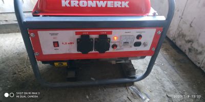 Лот: 19859999. Фото: 1. бензогенератор 1.2квт Kronwerk. Бензо-, мотоинструмент
