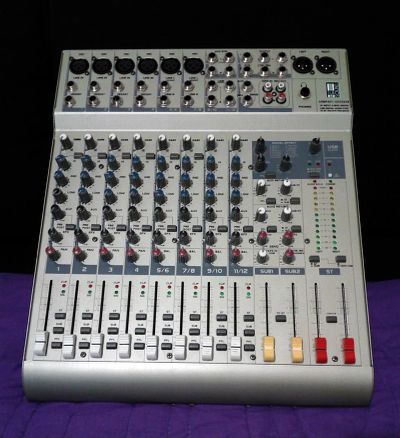 Лот: 3810499. Фото: 1. Микшерный пульт Eurosound Compact-1422X-USB... Микшеры, предусилители, микрофонные эффекты