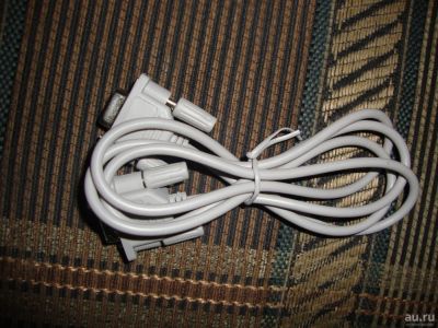 Лот: 8032705. Фото: 1. Кабель VGA 15 pin male-female... Шлейфы, кабели, переходники