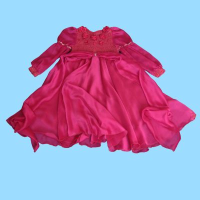 Лот: 8386005. Фото: 1. Платье розовое нарядное на рост... Платья, сарафаны