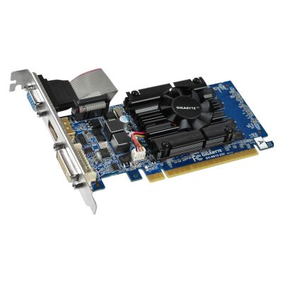 Лот: 18941614. Фото: 1. Видеокарта GT 610 на 2 гигабайта... Видеокарты