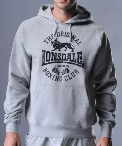 Лот: 3838053. Фото: 1. Толстовка Худи Lonsdale Club Logo... Свитеры, толстовки, худи