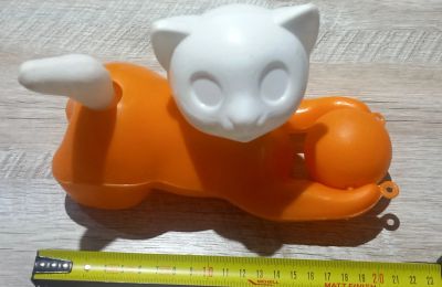 Лот: 24812658. Фото: 1. Лисенок с шаром игрушка из СССР. Игрушки
