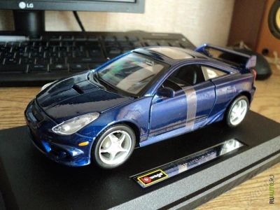 Лот: 2556956. Фото: 1. Toyota Celica GT - S Bburago 1... Игрушки