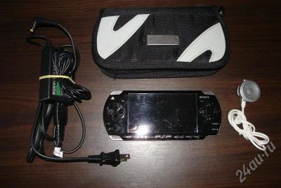 Лот: 652121. Фото: 1. Sony PSP Slim Piano Black 2001. Игровые приставки, консоли