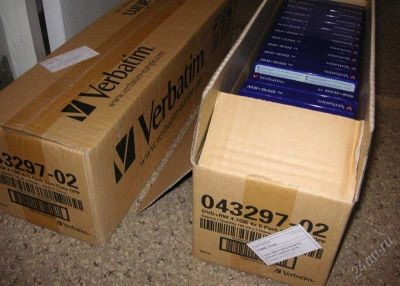 Лот: 2125582. Фото: 1. DVD+RW 4.7Gb Slim (Verbatim) 100... CD, DVD, BluRay