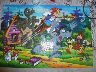Лот: 8652752. Фото: 1. Пазлы со сказочными персонажами... Пазлы