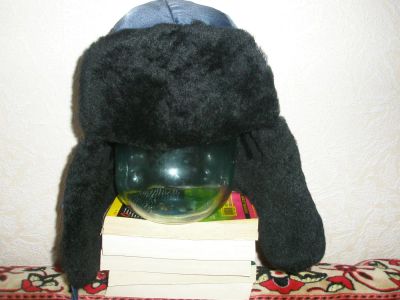 Лот: 6337571. Фото: 1. Шапка - ушанка мужская, 56-57р. Головные уборы