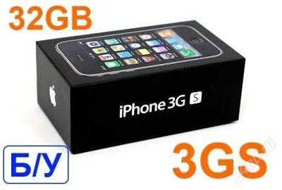 Лот: 2285671. Фото: 1. Б/У iPhone 3GS 32GB -=Великолепное... Смартфоны