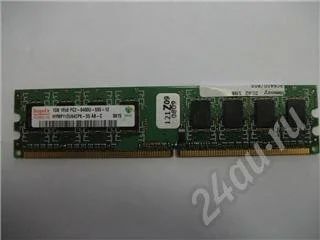 Лот: 589843. Фото: 1. Память 1024Mb DDRII Hynix (PC6400... Оперативная память