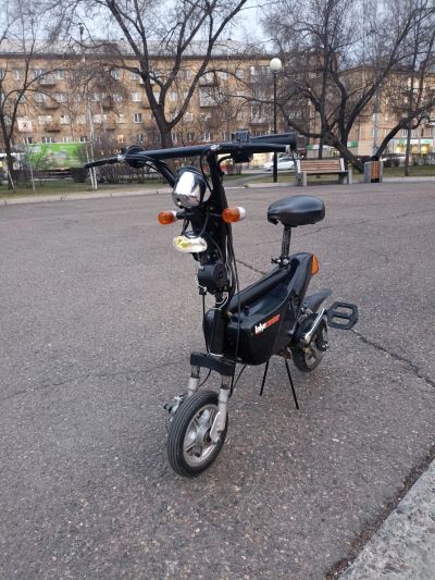 Лот: 22347022. Фото: 1. Электромопед (электровелосипед... Электровелосипеды