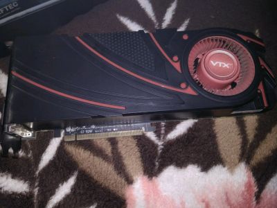 Лот: 10334301. Фото: 1. Видеокарта VTX R9 290 4Gb. Видеокарты