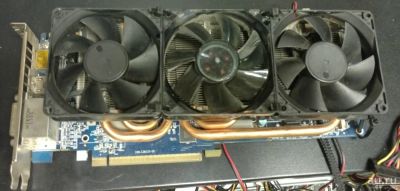 Лот: 9855513. Фото: 1. Видеокарта Gigabyte Radeon 7950... Видеокарты
