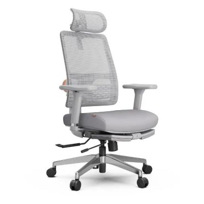 Лот: 25384866. Фото: 1. Кресло FoxGear NETZ M Grey (FG-NETZ-M-GY... Наушники, гарнитуры