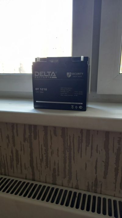 Лот: 22381004. Фото: 1. Аккумулятор Delta 12в 18А/ч, 12в... Аккумуляторы