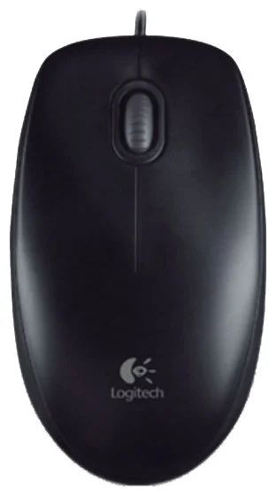 Лот: 13792181. Фото: 1. Мышь Logitech B100 800dpi Black... Клавиатуры и мыши