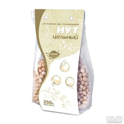 Лот: 13683464. Фото: 1. Крупа Образ Жизни Нут 250гр. Диетическое питание
