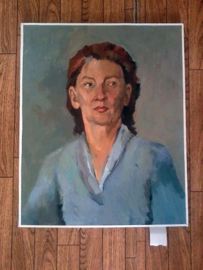 Лот: 3950190. Фото: 1. Тётушка. Картины, рисунки