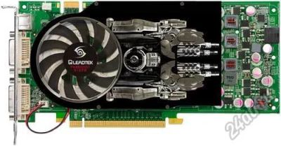 Лот: 5719231. Фото: 1. Видеокарта Leadtek PX9600GT-S-FanPipe... Видеокарты
