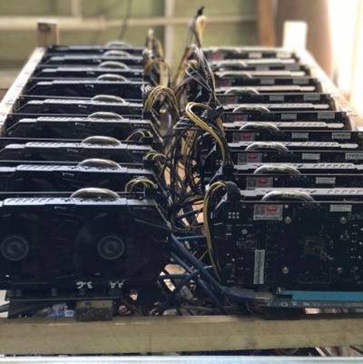 Лот: 17342374. Фото: 1. Miner ферма риг GPU майнинг эфир... Майнинг фермы, товары для майнинга