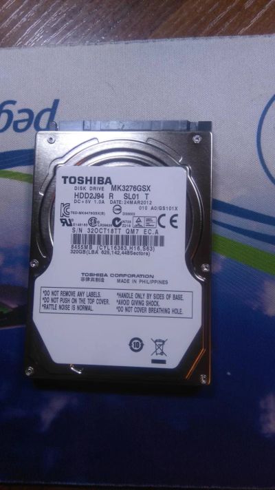 Лот: 8610186. Фото: 1. HDD жесткий диск. Toshiba HDD... Жёсткие диски (HDD)