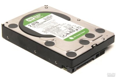 Лот: 8103232. Фото: 1. Жесткий диск 2ТБ WD20EADS. Жёсткие диски (HDD)