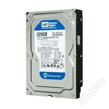 Лот: 1965134. Фото: 1. HDD 320 Gb SATA-II Western Digital. Жёсткие диски (HDD)