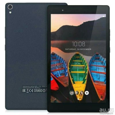 Лот: 12992050. Фото: 1. Планшет Lenovo TAB3 8 Plus черный... Планшеты