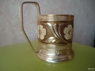 Лот: 9020414. Фото: 1. Подстаканник. Кружки, стаканы, бокалы