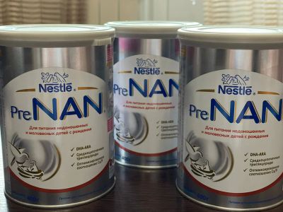 Лот: 18621757. Фото: 1. смесь детская prenan nestle. Всё для кормления
