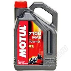 Лот: 2626841. Фото: 1. MOTUL 7100 MA2 4T 10W-40 (4л). Масла, жидкости