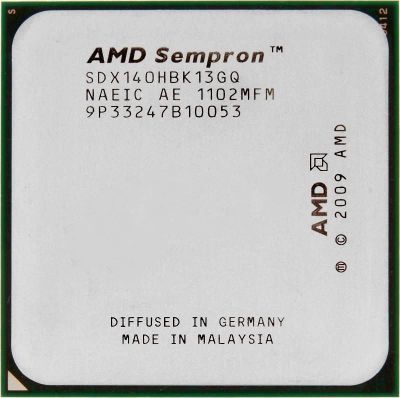 Лот: 15031383. Фото: 1. AM3 Sempron 140 рабочий. Процессоры