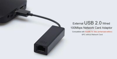 Лот: 9526854. Фото: 1. Xiaomi USB LAN adapter Гарантия... Дата-кабели, переходники