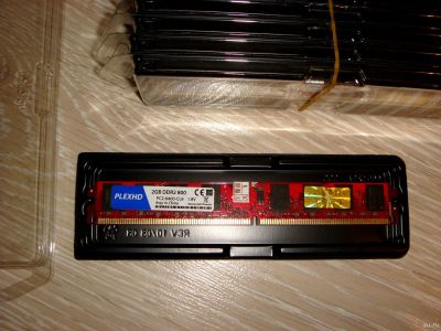 Лот: 15032272. Фото: 1. DDR2 2Gb PlexHD идеально для intel... Оперативная память