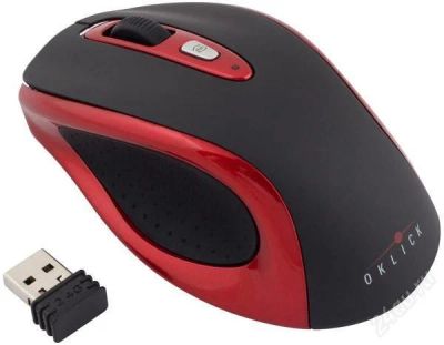 Лот: 1832095. Фото: 1. Oklick 404 SW Wireless Laser Mouse... Клавиатуры и мыши