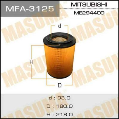 Лот: 18593738. Фото: 1. Воздушный фильтр masuma (vic a-3002... Расходные материалы
