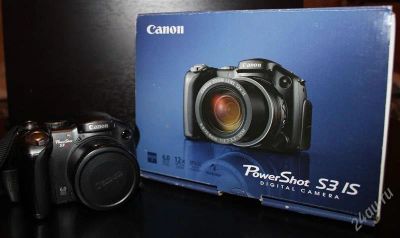 Лот: 1381712. Фото: 1. Canon PowerShot S3 IS. Цифровые компактные