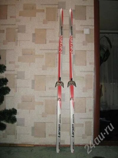 Лот: 693552. Фото: 1. Лыжи Larsen sportlife 185cм... Комплект в сборе