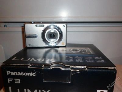 Лот: 1181387. Фото: 1. Panasonic Lumix F3. Цифровые компактные